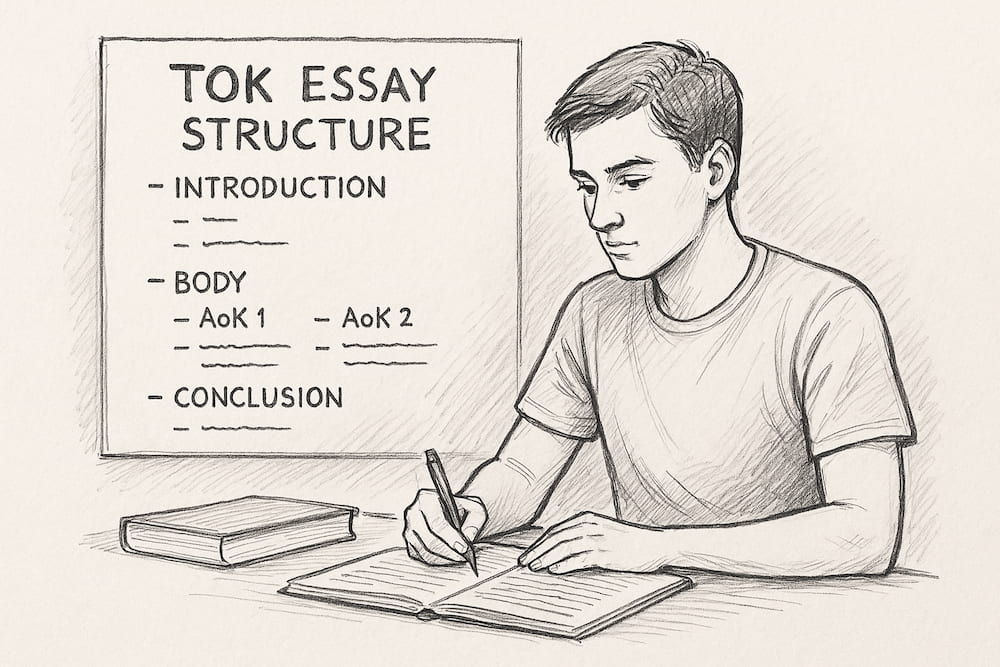 how to structure your tok essay